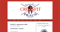 Desktop Screenshot of crossfitpraus.com